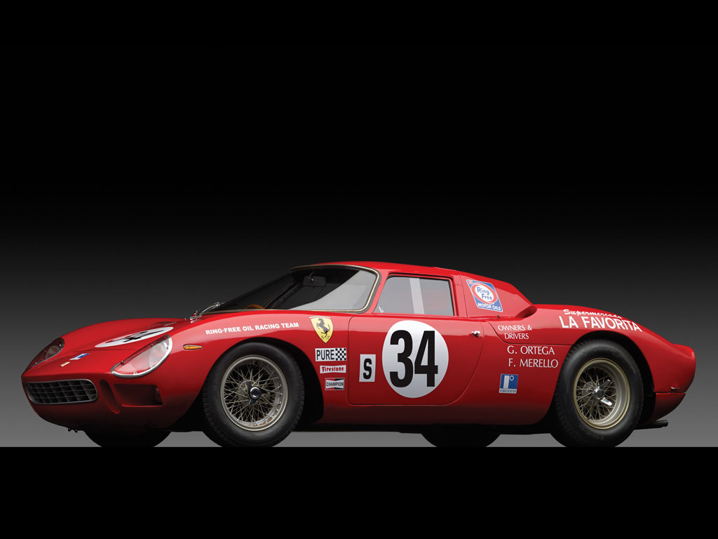 1964 Ferrari 250 LM by Carrozzeria Scaglietti Front and Side View