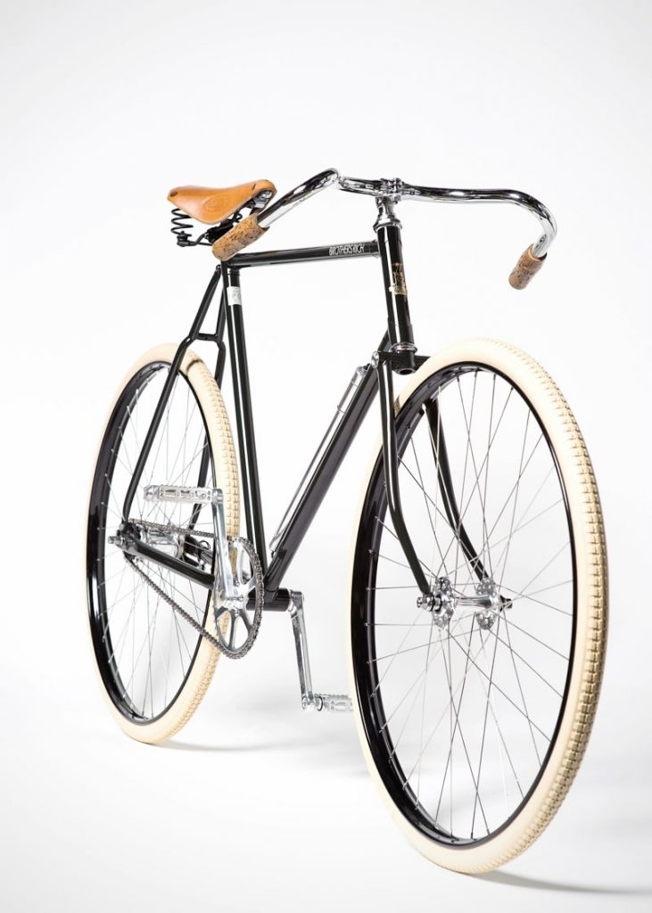 Brothers Rich Charleston Bicycle Front and Side View Tall