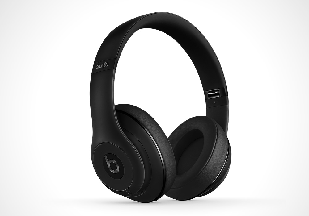 Beats by Dre Studio Wireless Headphones Front and Side Right