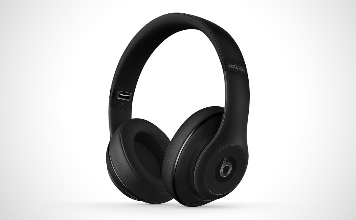 Beats by Dre Studio Wireless Headphones Front and Side Left