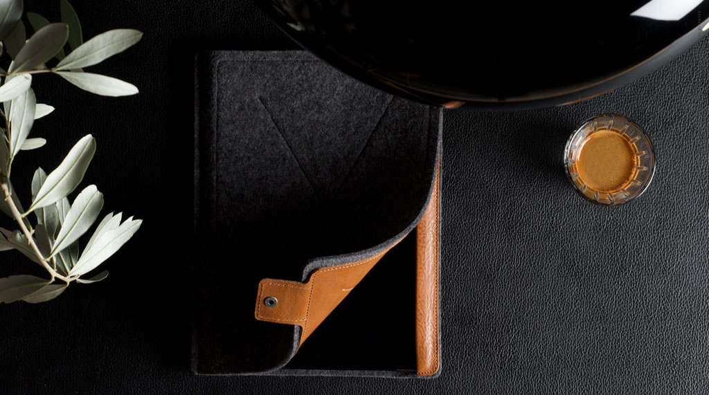 Hard Graft iPad Air Tilt Case & Stand Folded