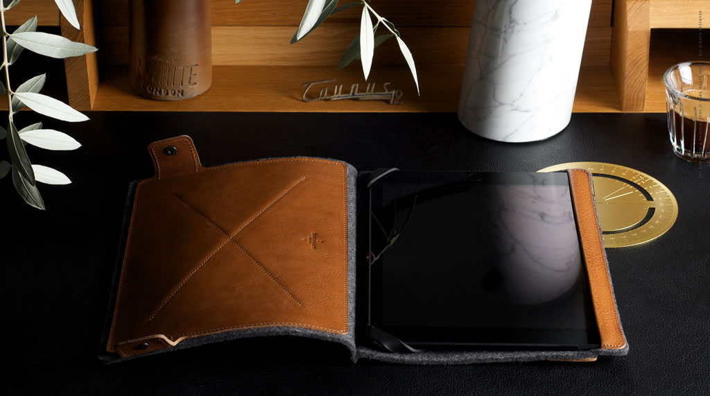 Hard Graft iPad Air Tilt Case & Stand Unfolded