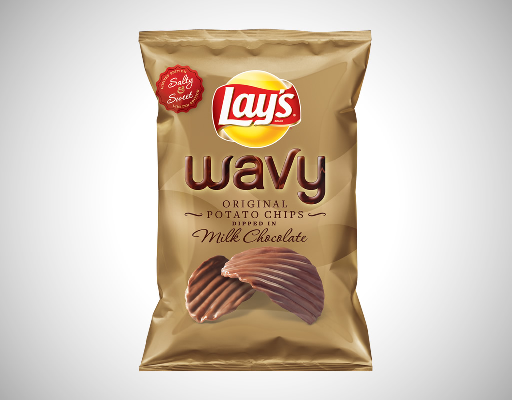 Lays Chocolate Covered Potato Chips