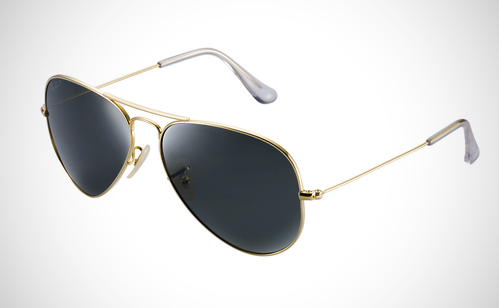 Ray-Ban Aviator Solid Gold Sunglasses