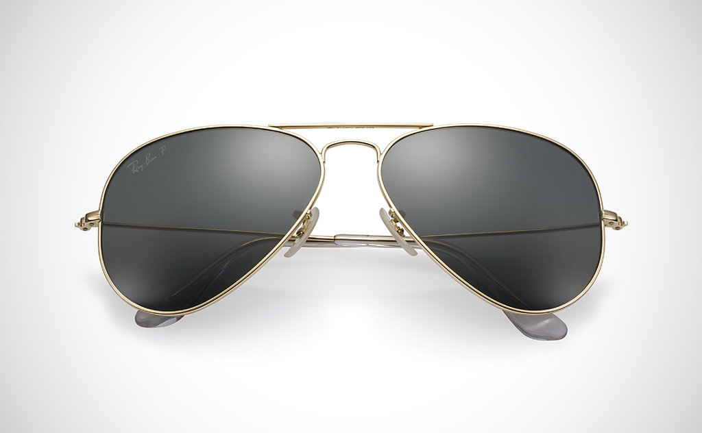 Ray-Ban Aviator Solid Gold Sunglasses