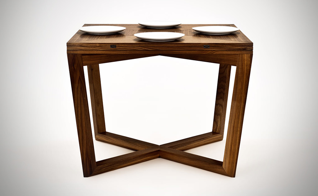 SEER Table Matthew Bridges Design Square with Plates