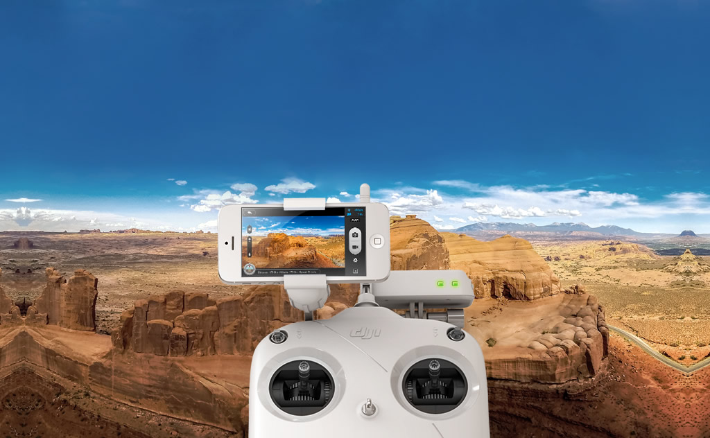 DJI Phantom Vision 2 Quadcopter Remote