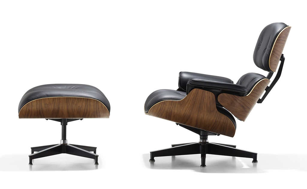 Eames Lounge Chair side