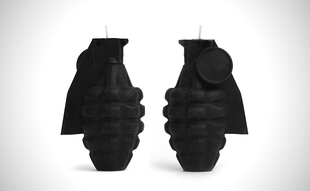 Grenade Candle