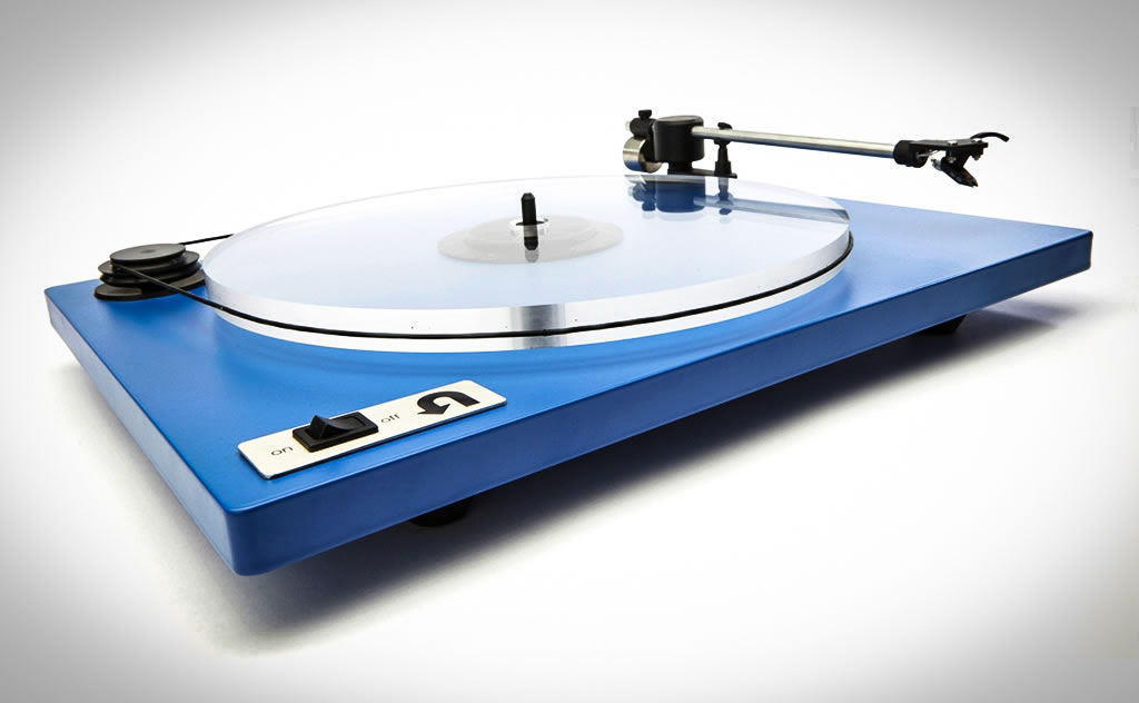 Orbit Turntable in Blue