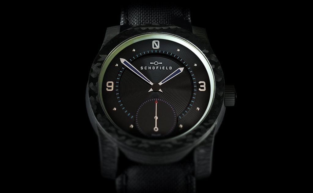 Schofield Blacklamp Carbon Watch