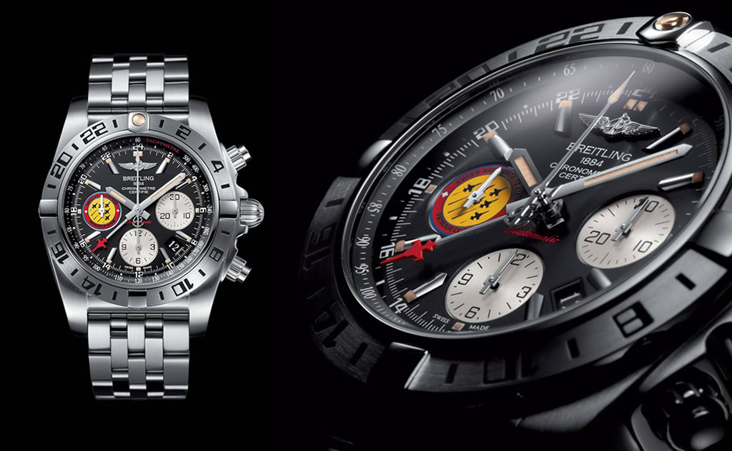 Breitling Chronomat 44 GMT “Patrouille Suisse 50th Anniversary”