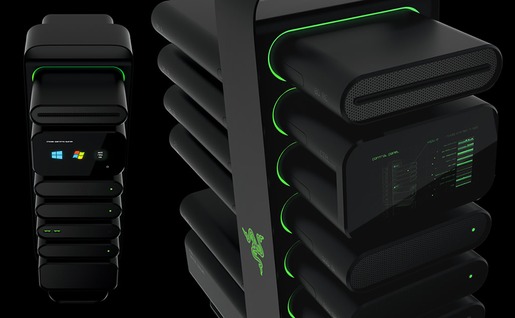 Razer Project Christine modular PC