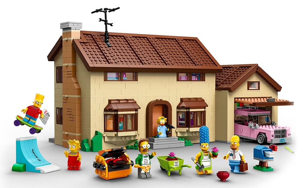 The Simpsons Lego House