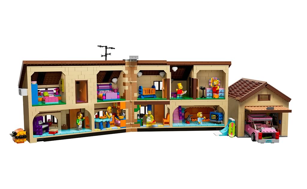 The Simpsons Lego House Inside