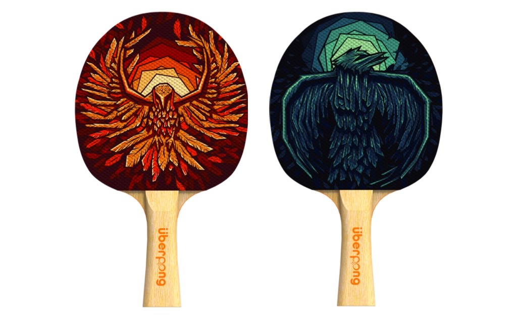 Thunderbirds Uberpong Paddles