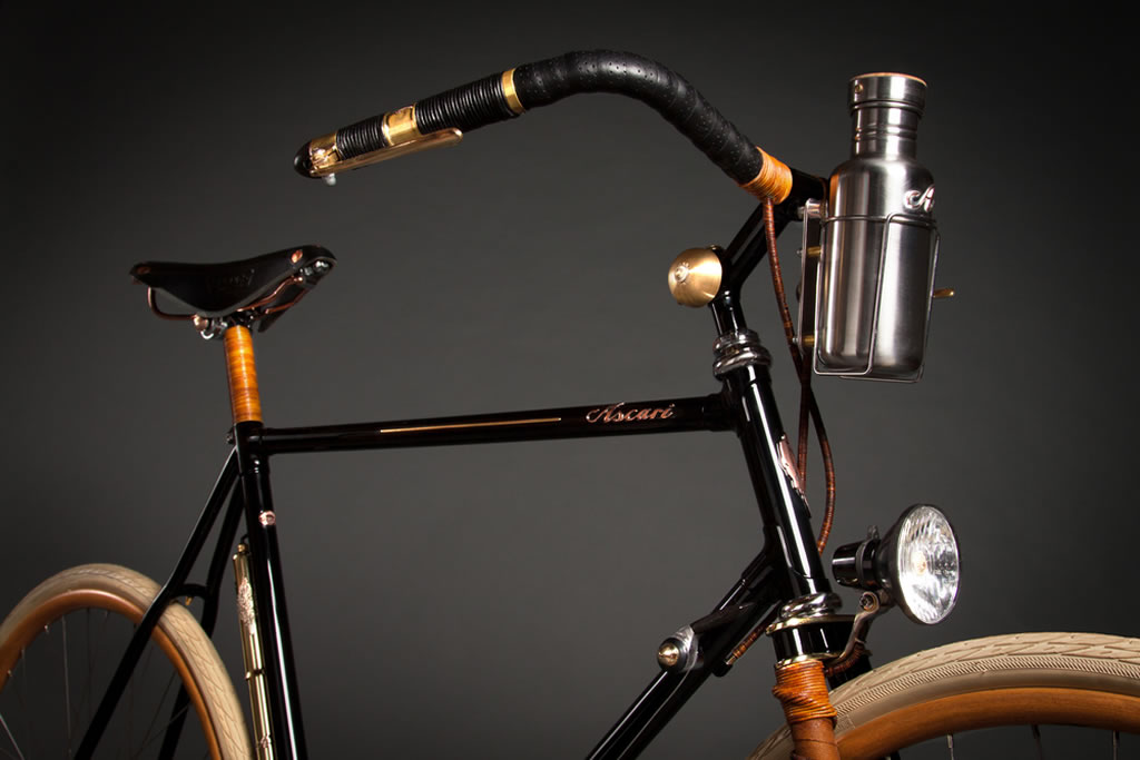 Ascari Copper 3 Speed Bicycle top bar